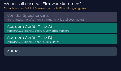 Quelle für „Komplett zurücksetzen“